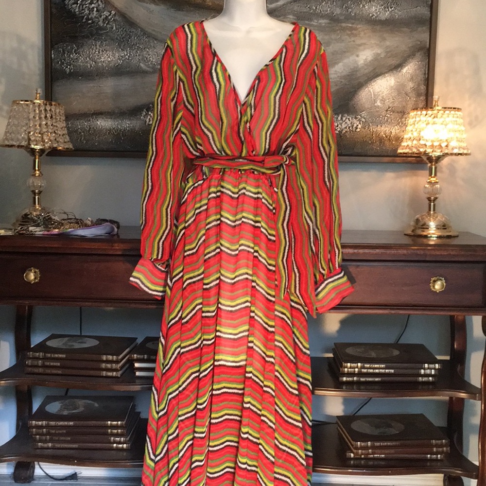 Sheer Maxi dress